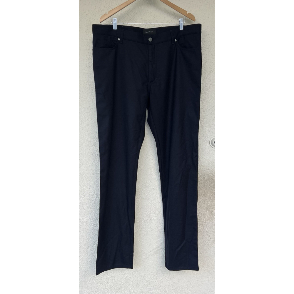 NWT Ermenegildo Zegna Black Wool Casual Trousers Pants Men’s Size US 40 Luxury